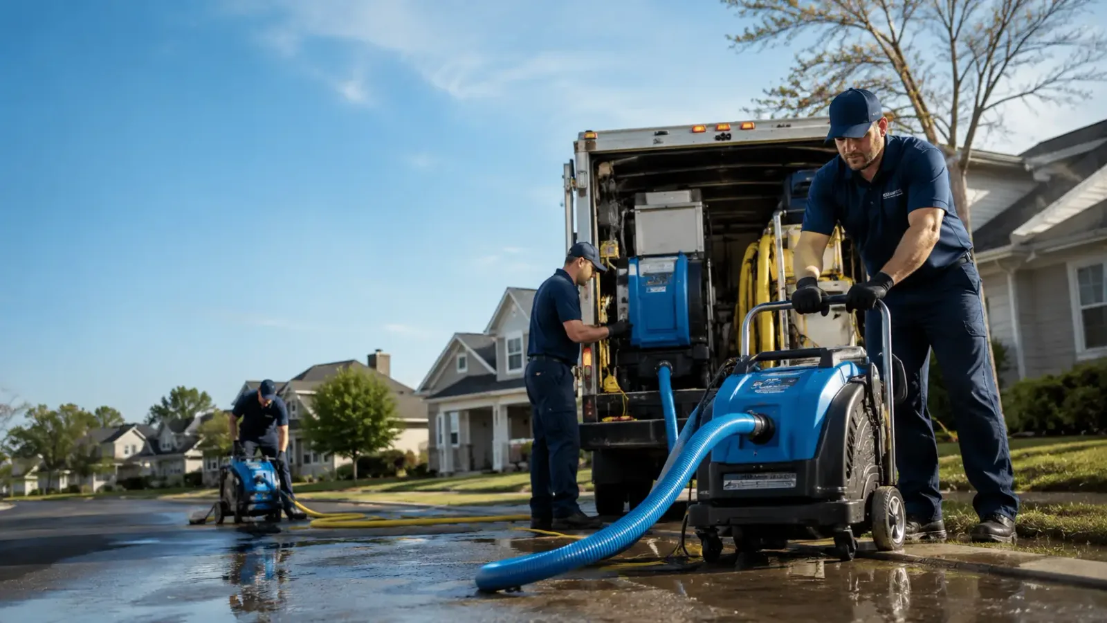 Flood Damage Cleanup in Summerfield, OH